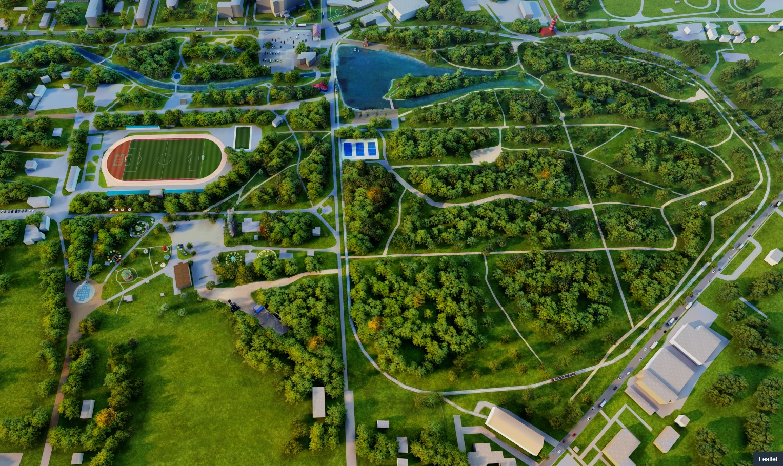 Карта парка